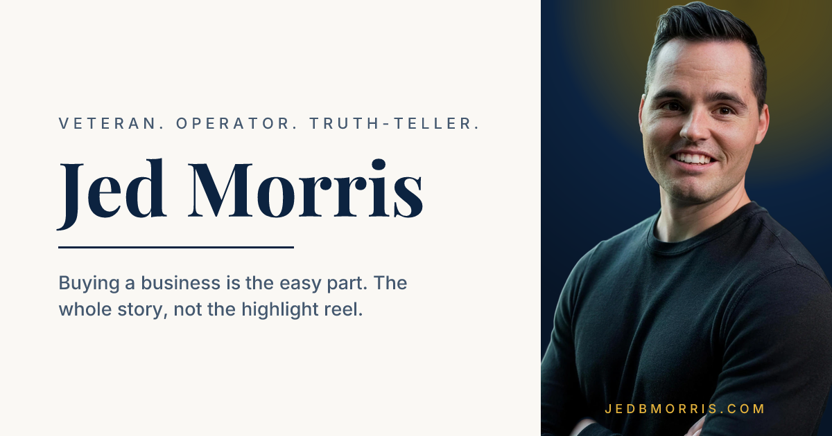 Jed Morris | Host of Still Searching with Jed Morris